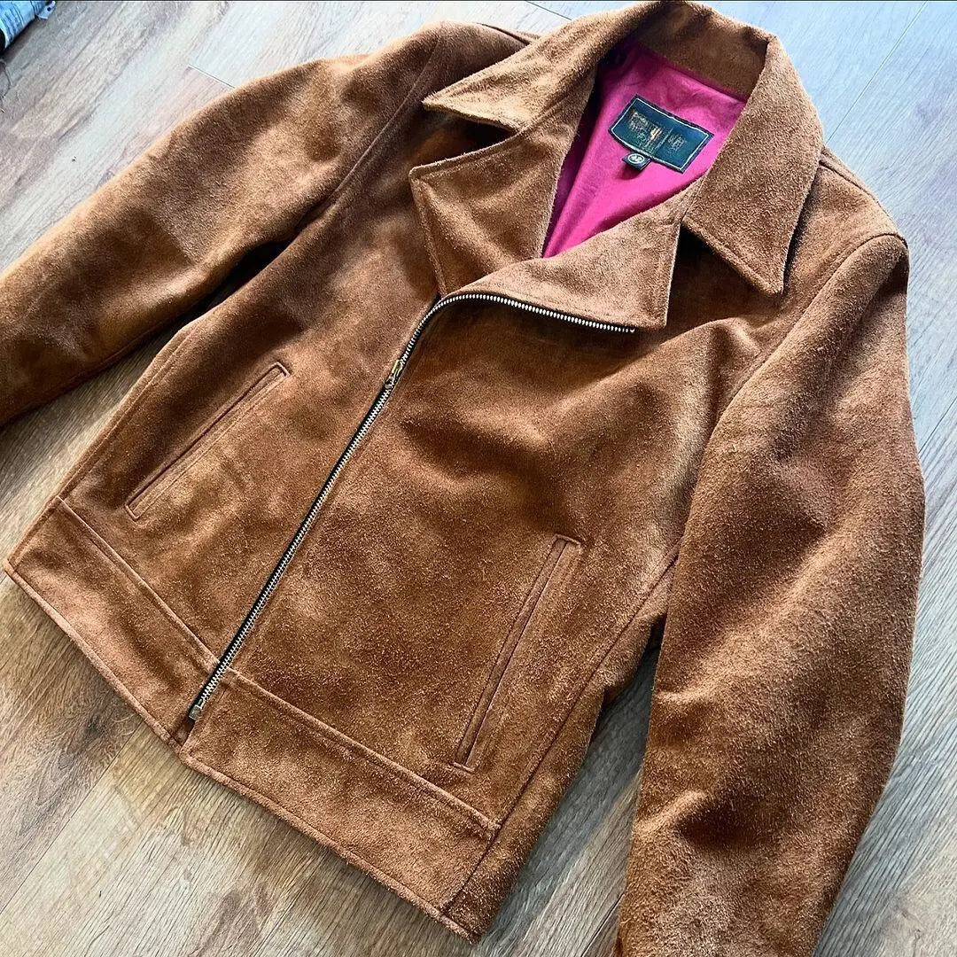 Classic Suede leather jacket - FEASSA