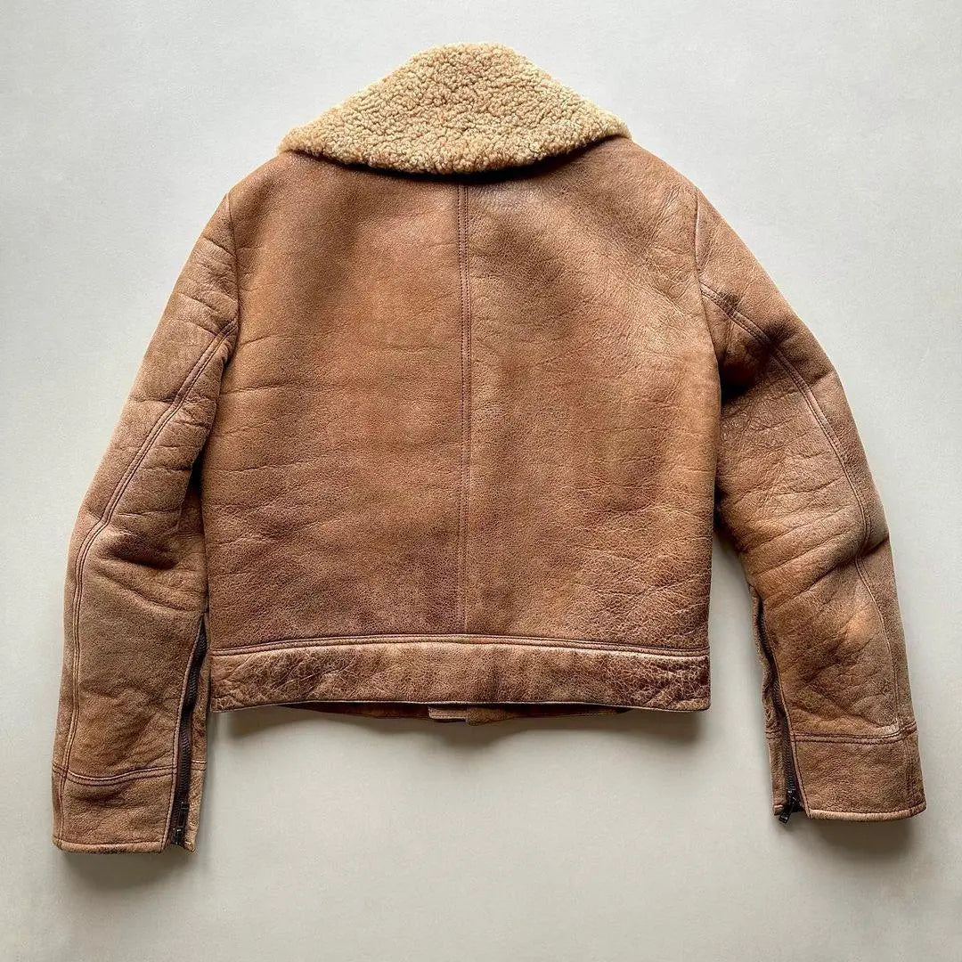 B-2 shearling flight jacket - FEASSA