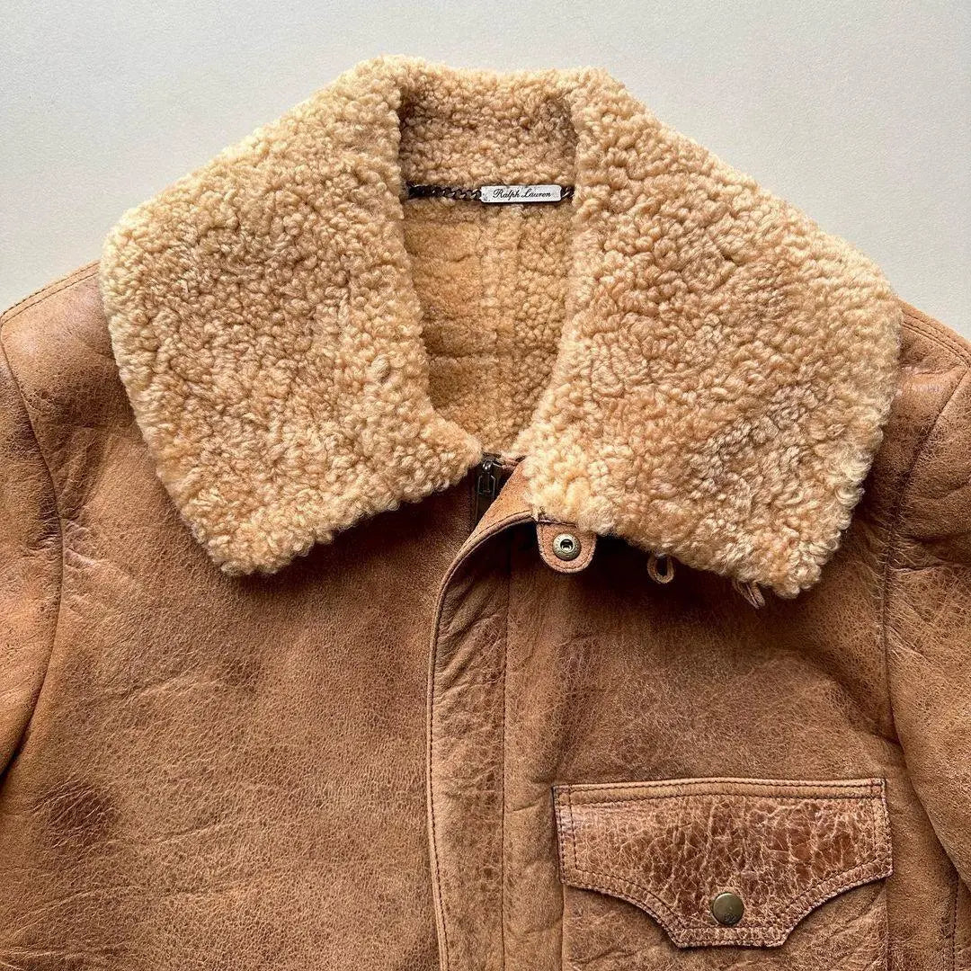 B-2 shearling flight jacket - FEASSA