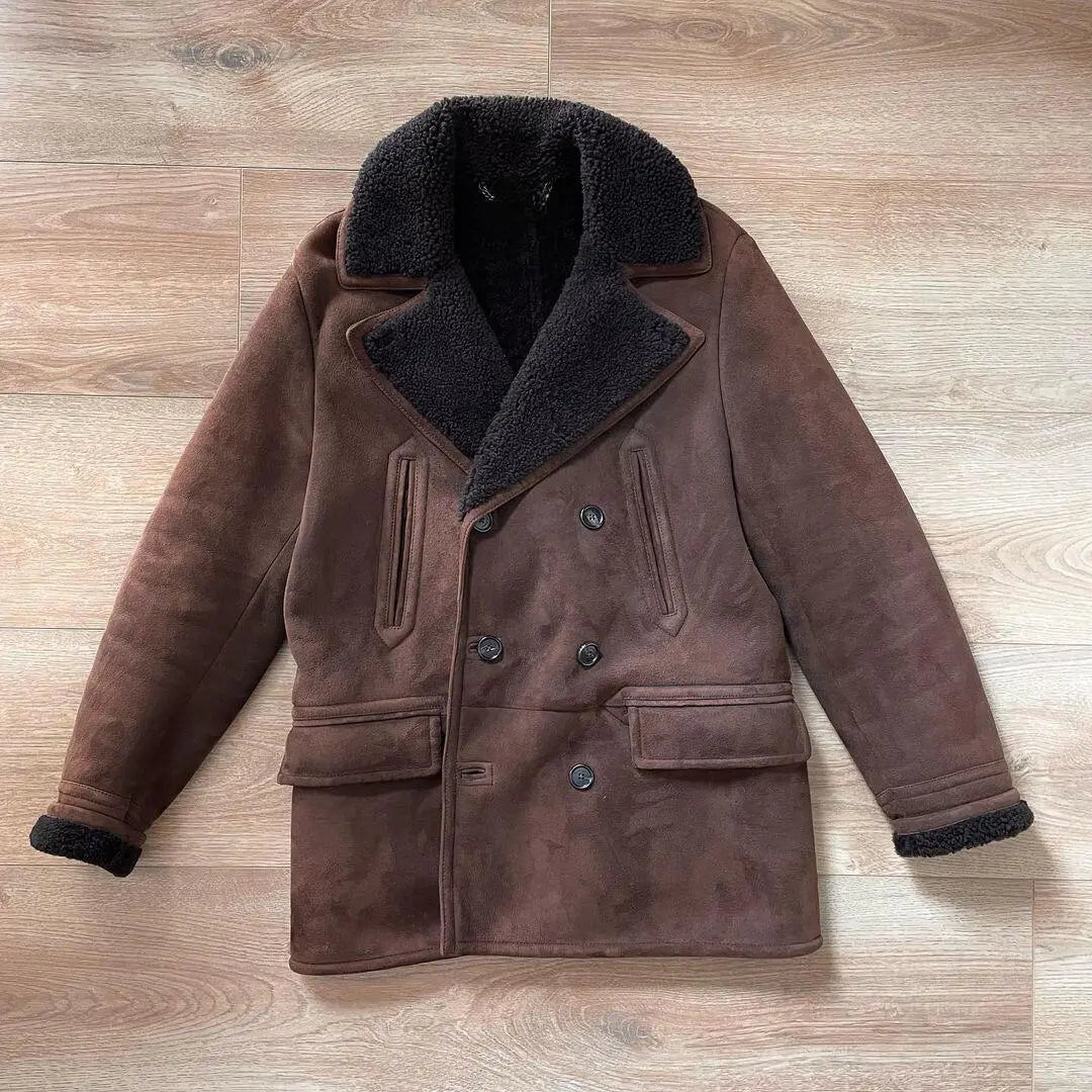 Suede Shearling Coat - FEASSA