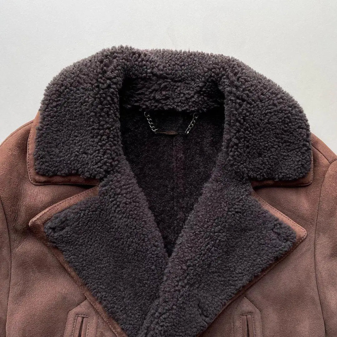 Suede Shearling Coat - FEASSA