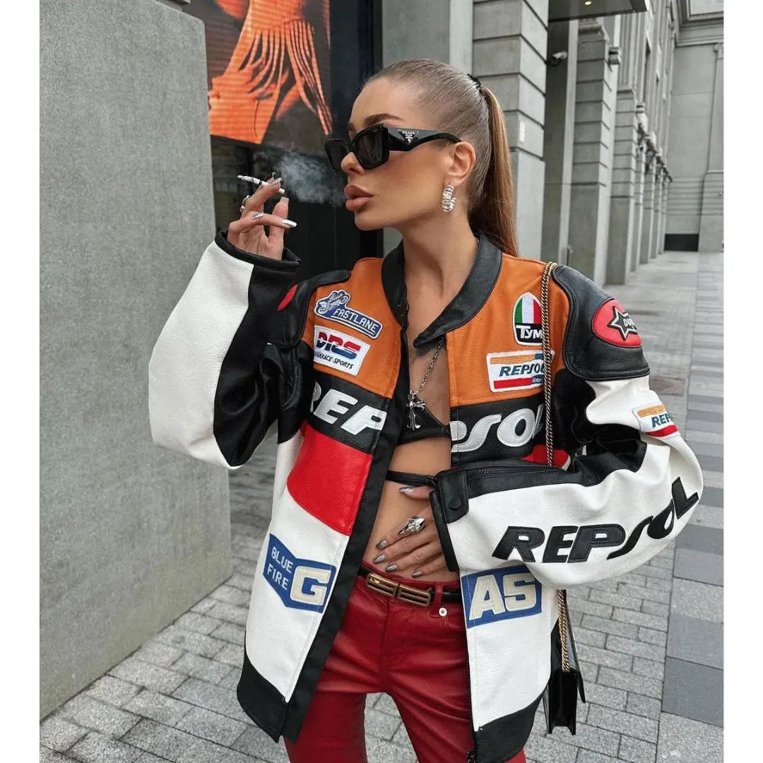 Repsol Leather Jacket - FEASSA