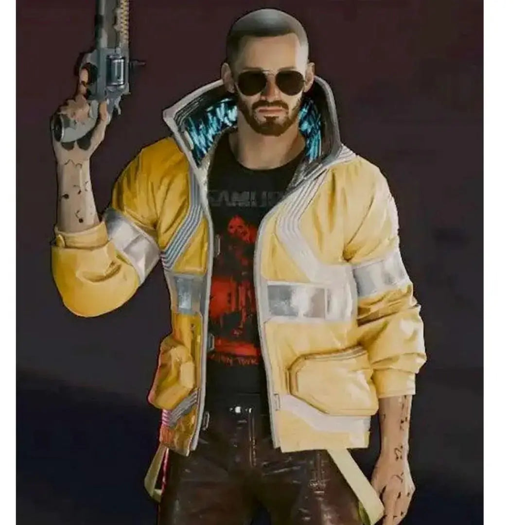 CyberPunk 2077 Edgerunner Leather Jacket - FEASSA